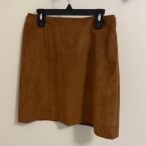 Babaton Rich Tan Mini Skirt